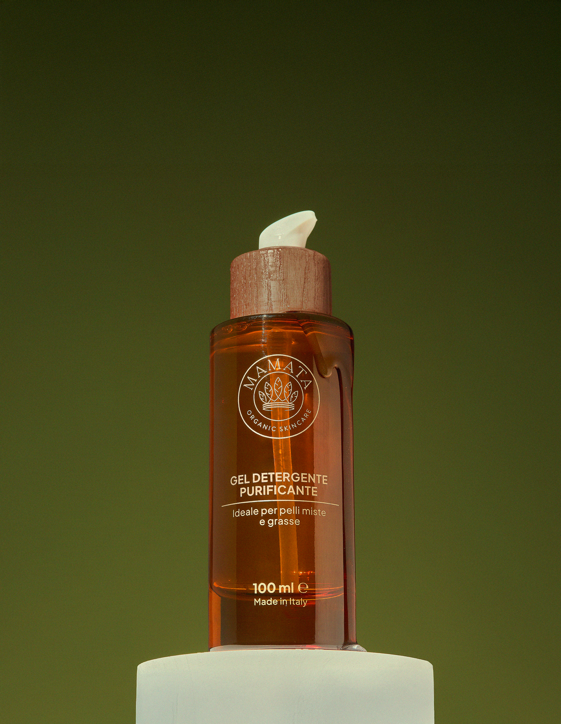 Gel detergente purificante