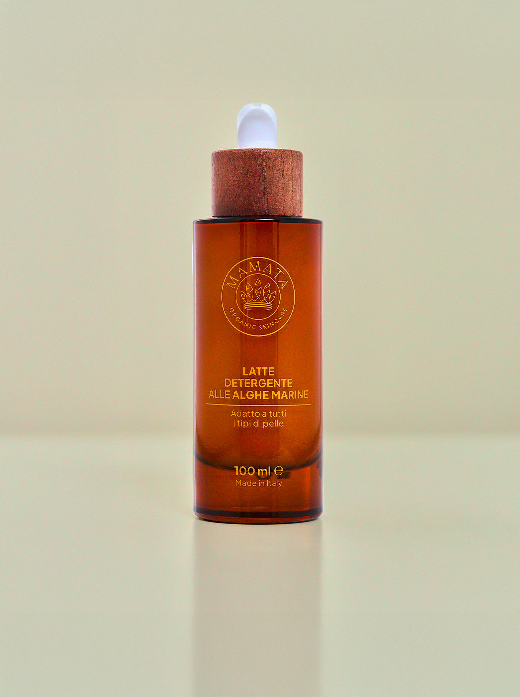 Latte detergente alle alghe marine